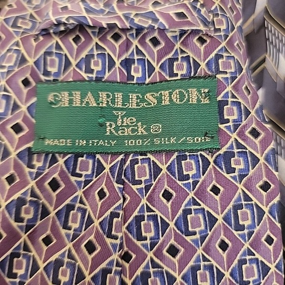 LOT OF 7 Men's Ties Various Brands‎ Tommy Hilfiger Ossomani Bruno Piatelli etc - Picture 6 of 7